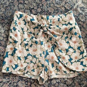 Anthropologie Floral Print Women Shorts, S